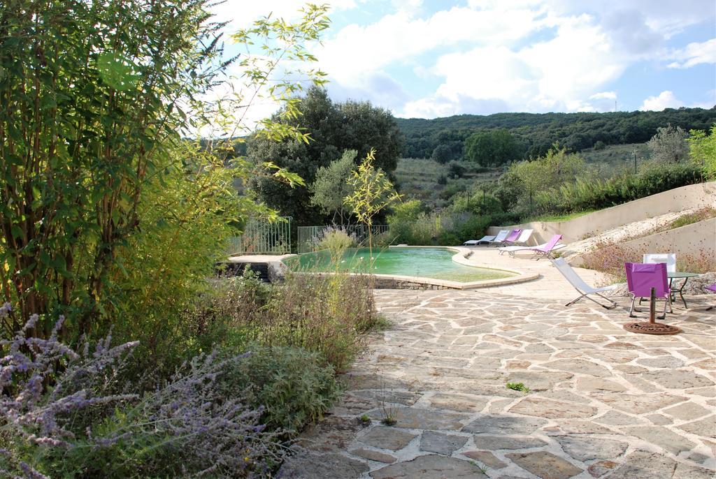 Les Jardins Du Mas Evesque Bed & Breakfast Rousson  Exterior foto